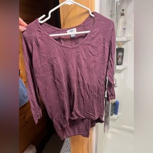 Old Navy, Burgundy, Small, Sweater, Used